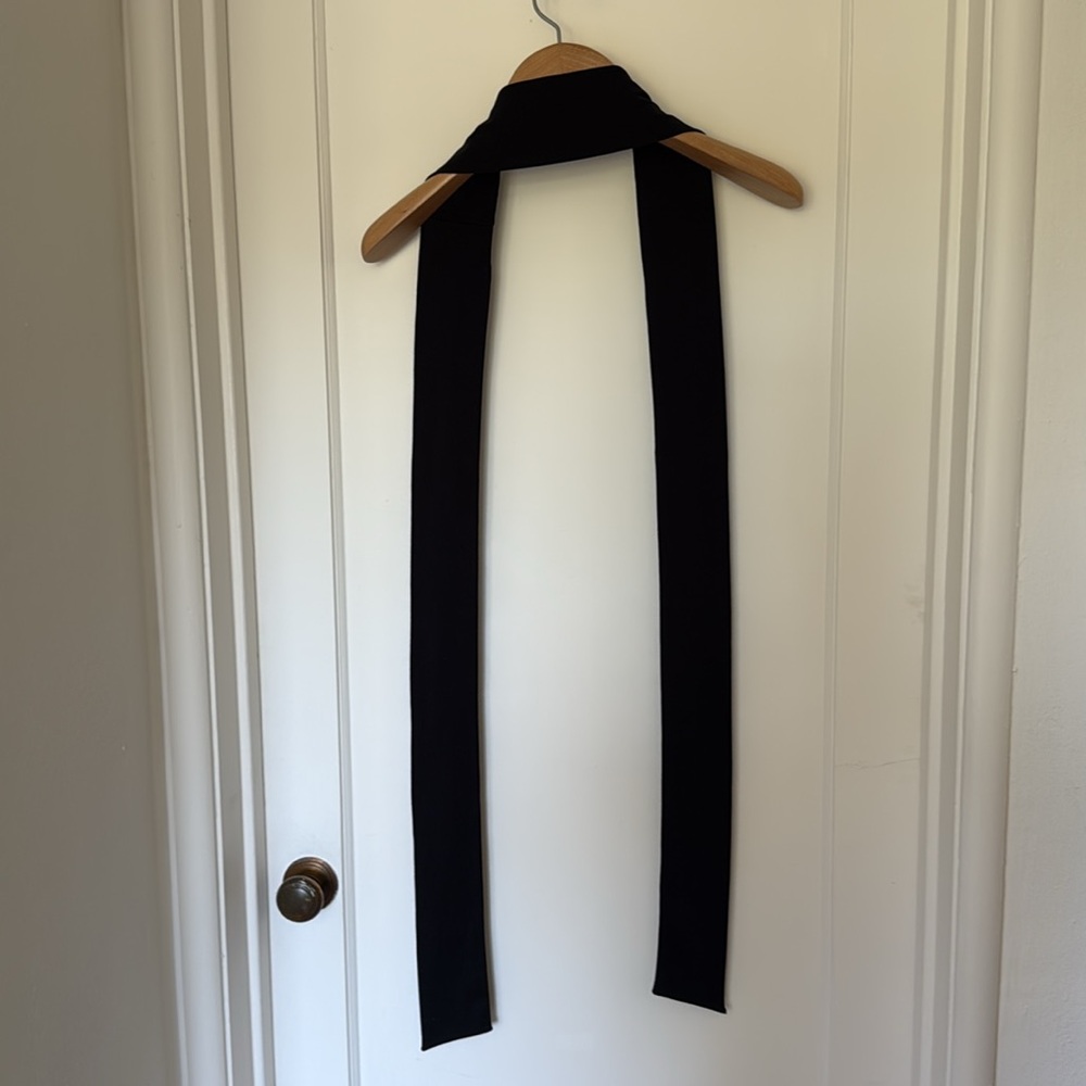 Midnight Navy Vince Cotton Midi Dress - Picture 8 of 8